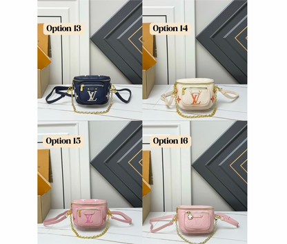 L CROSSBODY W/ CHAIN