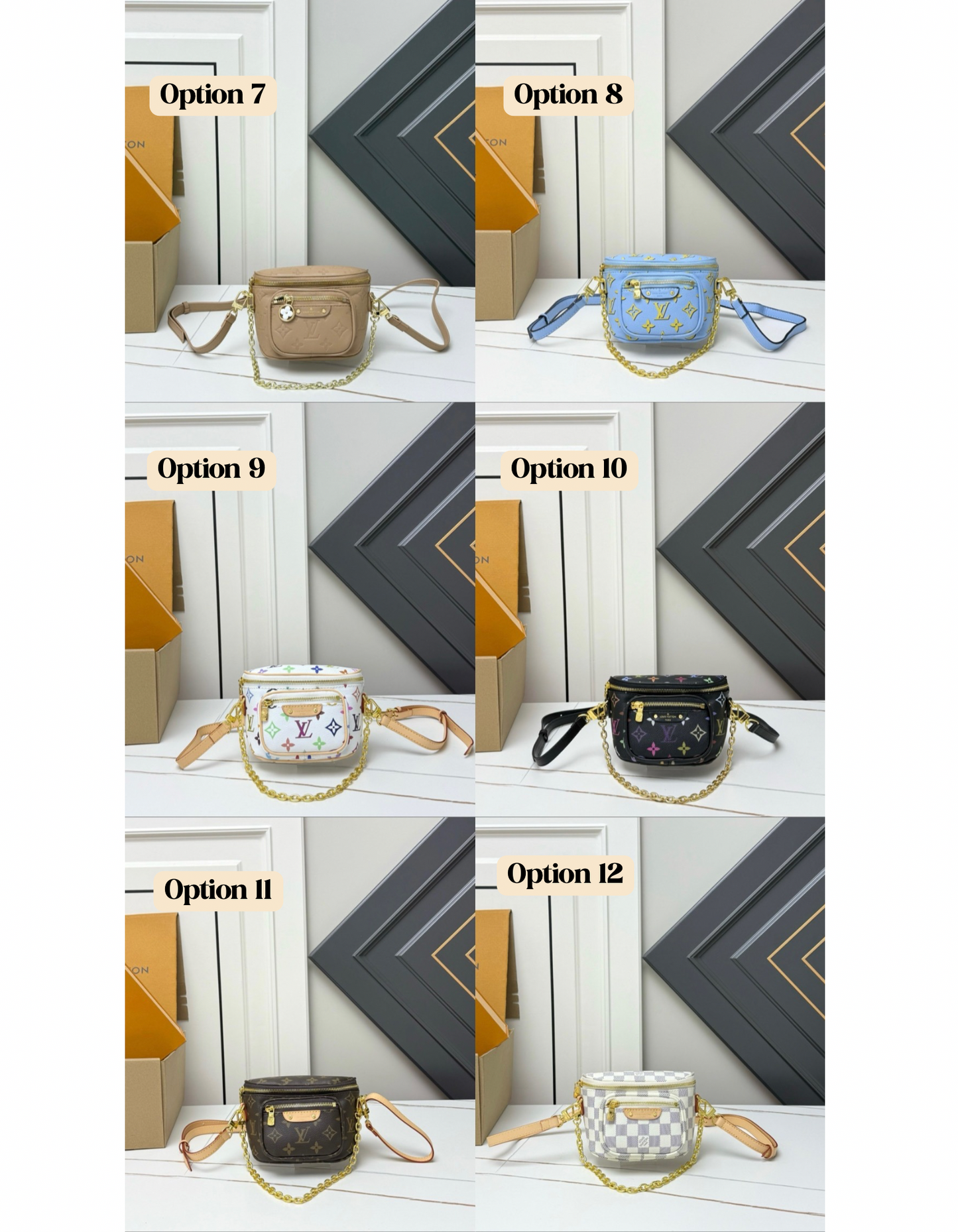 L CROSSBODY W/ CHAIN