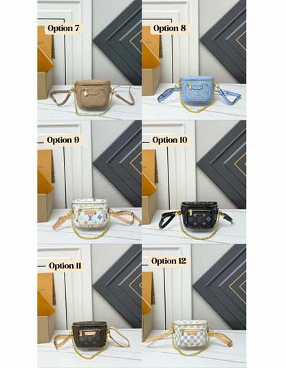 L CROSSBODY W/ CHAIN