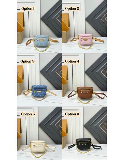 L CROSSBODY W/ CHAIN