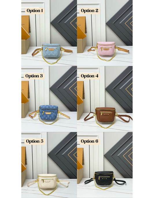 L CROSSBODY W/ CHAIN